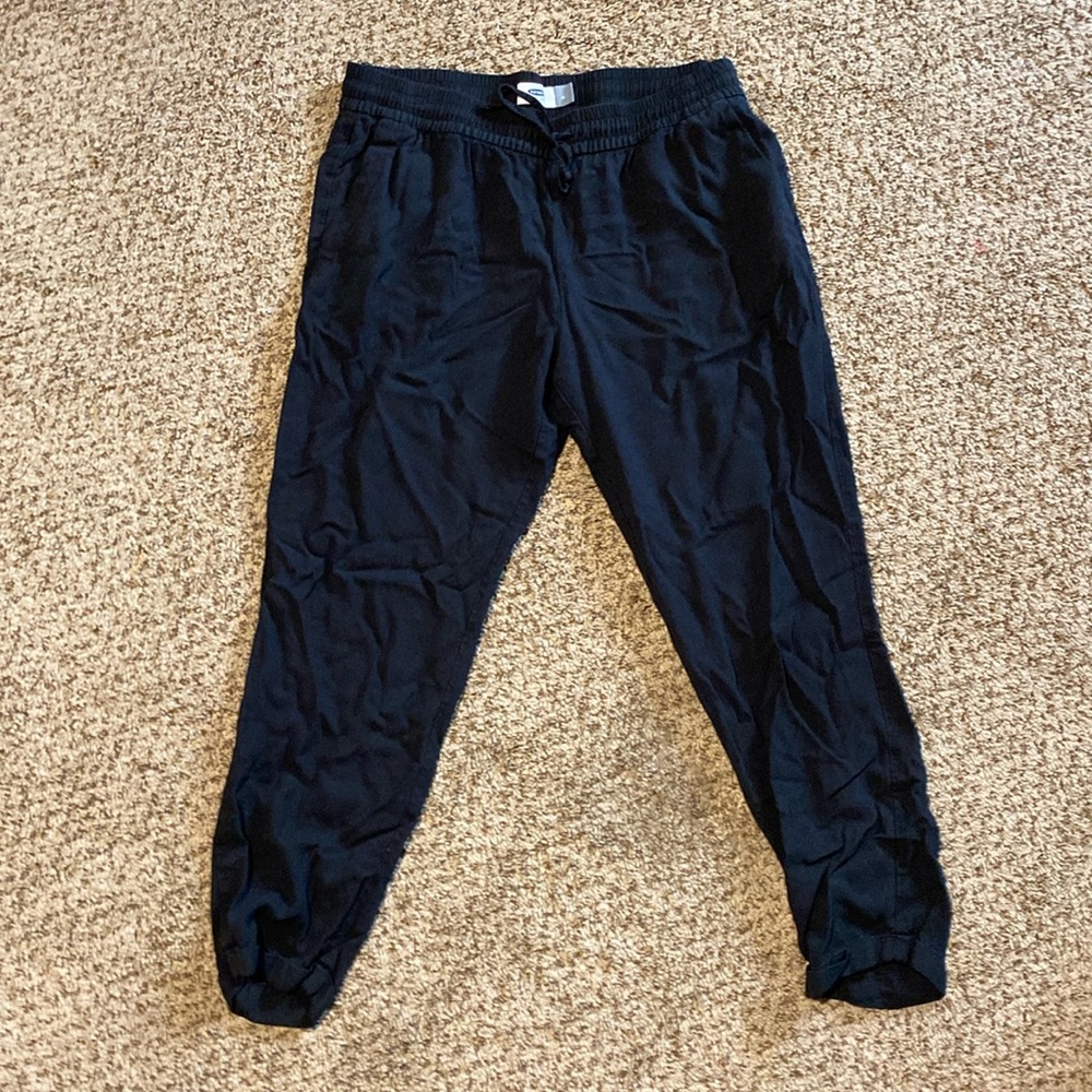 Black Drawstring Joggers